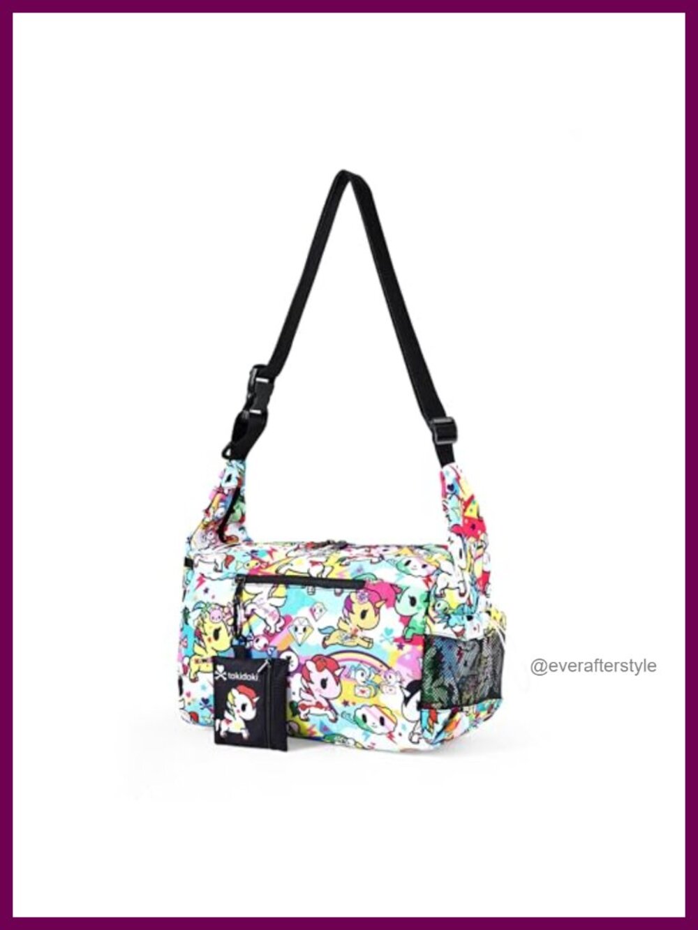 tokidoki Crossbody Bag Women Adjustable Strap Mini Pouch Messenger